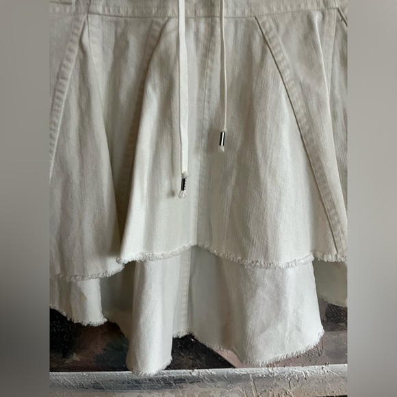 Rugby Ralph Lauren NYC Military Twill Cotton Skirt Size 6 - Picture 4 of 9